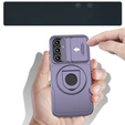 Θήκη για Samsung Galaxy S20 FE, Military Magnet, για MagSafe, μωβ