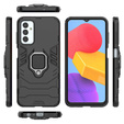 Θήκη για Samsung Galaxy M13 4G, Kickstand Ring, μαύρη