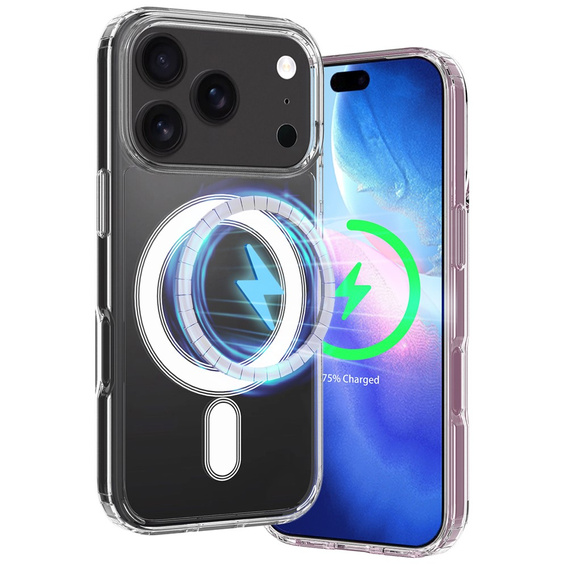 Μαγνητική θήκη TPU + Ακρυλικό για iPhone 17 Pro (συμβατή με MagSafe)