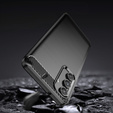 Θήκη για Samsung Galaxy M35, Carbon, μαύρη