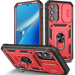 Θήκη για Samsung Galaxy A54 5G, CamShield Slide, κόκκινη / μαύρη