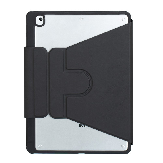Θήκη πληκτρολογίου για iPad 11" 2025 A16 (11 gen.) / iPad 10.9" 2022 (10 gen.), Rotary 360° Leather, μαύρη