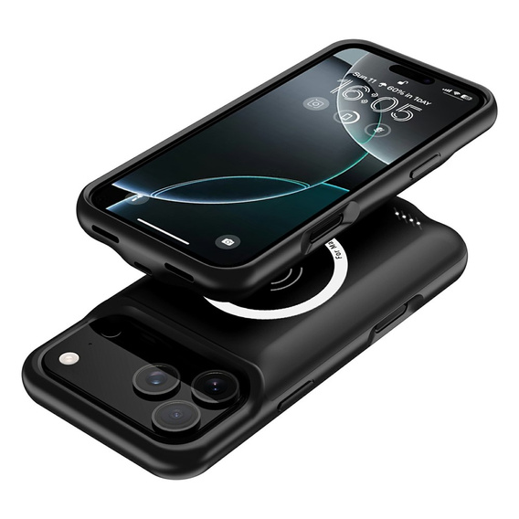 Θήκη με μπαταρία για iPhone 17 Pro Max Powerbank 6000mAh MagSafe