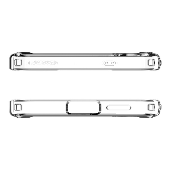 θήκη Spigen για Samsung Galaxy S25, Ultra Hybrid, διαφανής + μετριασμένο γυαλί 9H