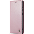 θήκη CASEME για Samsung Galaxy A33 5G, Waxy Textured, ροζ