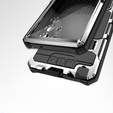 Θήκη για Samsung Galaxy S23 Ultra, R-JUST, θωρακισμένη, ασημί
