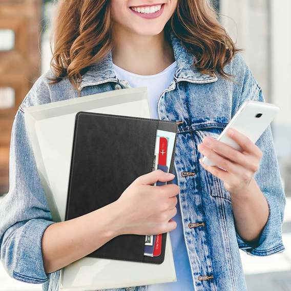 Θήκη για Lenovo Tab M11, Business Card and Pen Slot, μαύρη