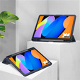 Θήκη για Lenovo Idea Tab 11" 2025 TB336FU TB336ZU, με διαφανές πίσω μέρος και θήκη για γραφίδα, navy blue