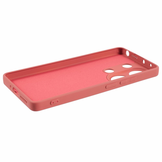 Θήκη για Xiaomi Redmi Note 13 Pro 4G / Xiaomi Redmi Note 14S / Xiaomi Poco M6 Pro 4G, Silicone Lite, κόκκινη