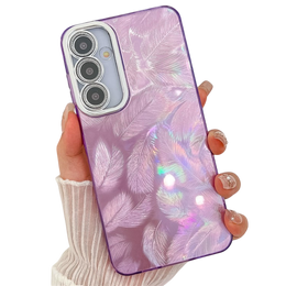 Η θήκη για Samsung Galaxy A36 5G / A56 5G, Feather, μωβ