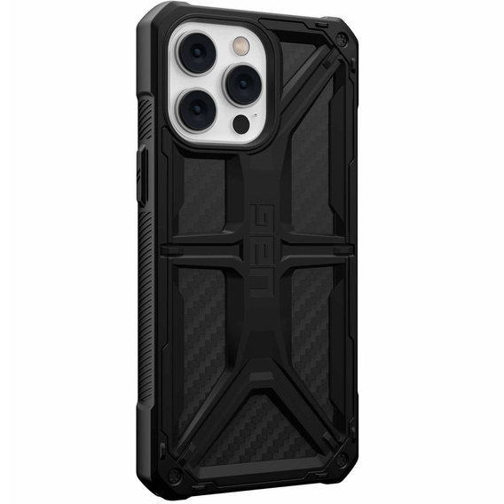 θήκη Urban Armor Gear για iPhone 14 Pro Max, Monarch, carbon μαύρη