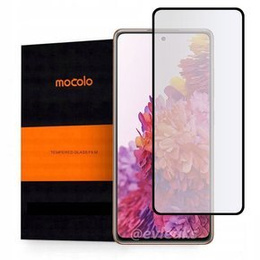 Mocolo Full Glue μετριασμένο γυαλί για Samsung Galaxy S20 FE, μαύρο πλαίσιο