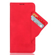 Θήκη με πτερύγιο για Motorola Edge 50 Neo / Motorola ThinkPhone 25, Card Slot, κόκκινη