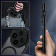 Θήκη για Oppo Find X8 Pro, για MagSafe, ERBORD Μatt Case, μαύρη