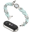 Γυναικείο βραχιόλι για Xiaomi Smart Band 10 / 9 / 8, μαύρη