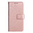 Θήκη με πτερύγιο για Realme 12 Pro 5G / 12 Pro+ 5G, Mandala, ροζ