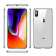 Λεπτή θήκη για iPhone X/XS, Slim, διαφανής