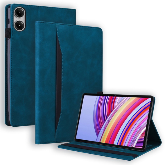 θήκη για Xiaomi Redmi Pad Pro / Xiaomi Poco Pad, Classic, με υποδοχή γραφίδας, μπλε
