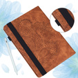 θήκη με πτερύγιο για Amazon Kindle Paperwhite 5 (2021), flower, μπλε