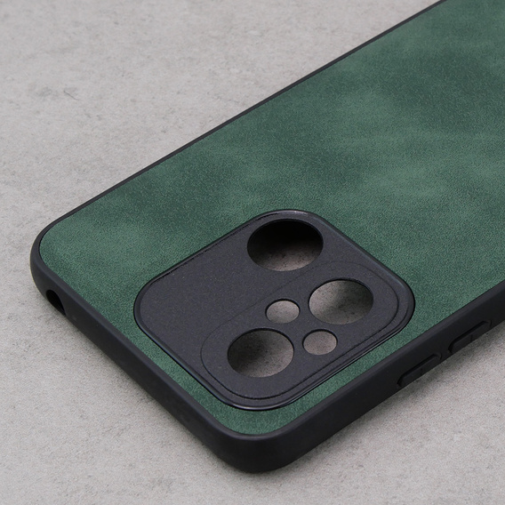 Θήκη για Xiaomi Redmi 12C, ERBORD Business, με πλάκα στήριξης αυτοκινήτου, πράσινη