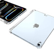 Θήκη για iPad Air 13" 2025/2024 (7/6 gen.), σιλικόνη, διαφανής