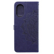 Θήκη με πτερύγιο για Oppo A58 4G, Mandala, μωβ