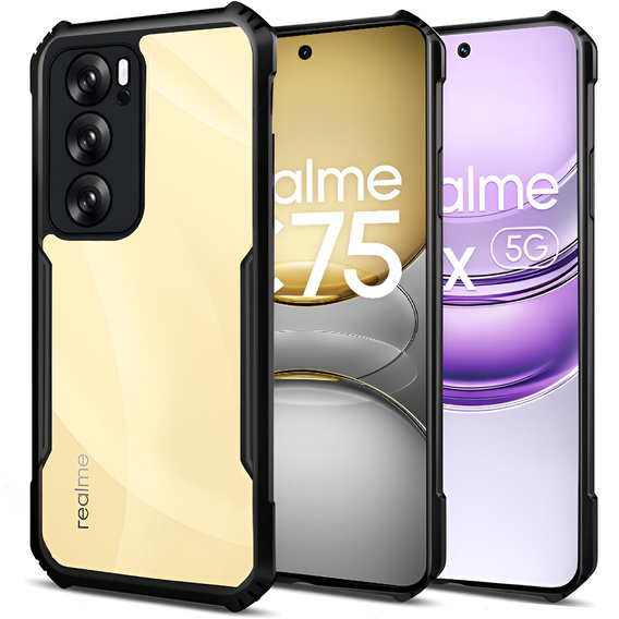 Θήκη για Realme 14X / Realme C75, AntiDrop Hybrid, μαύρη