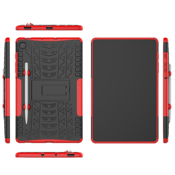 Θήκη για Samsung Galaxy Tab S6 Lite, Tire Armor, κόκκινη