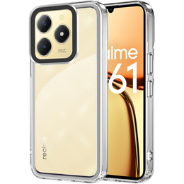 Θήκη για Realme C61, Fusion Hybrid, διαφανής