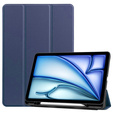 Θήκη για iPad Air 13" 2025/2024 (7/6 gen.), Smartcase με χώρο για γραφίδα, σκούρο μπλε