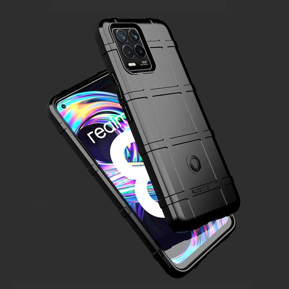 Θήκη για Realme 8/8 Pro, Rugged Shield, μαύρη