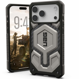 Θήκη Urban Armor Gear για iPhone 17 Pro Max, Monarch Pro Kevlar MagSafe, Τιτάνιο