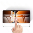Μετριασμένο γυαλί 3D για Realme GT 7 Pro, μαύρο πλαίσιο