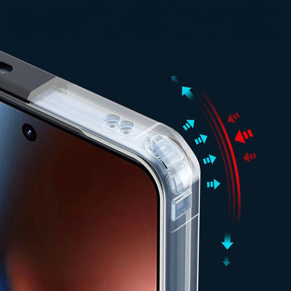 Θήκη για Realme GT 7 / 7T, AntiDrop Hybrid, μαύρη
