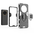 Θήκη για Huawei Mate 50 Pro 4G, Kickstand Ring, μαύρη