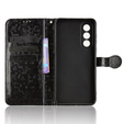 θήκη πτερύγιο για OnePlus Nord 5, Wallet Rhombus, μαύρη
