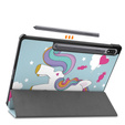 Θήκη για Samsung Galaxy Tab S9 Plus, Smartcase, unicorn