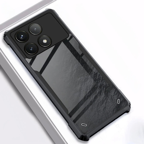 Θήκη για Xiaomi Poco F6 Pro, AntiDrop Hybrid, μαύρη