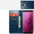 θήκη CASEME για Samsung Galaxy S9, Waxy Textured, μπλε