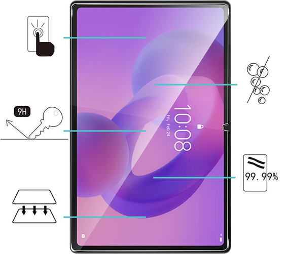 Γυαλί Hartowane για Lenovo Idea Tab Plus