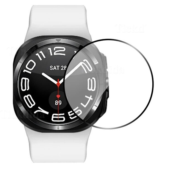 2x υβριδικό γυαλί ERBORD για Samsung Galaxy Watch Ultra 47mm (2025 / 2024)