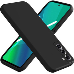 Θήκη για Samsung Galaxy S21 FE, Silicone Lite, μαύρη