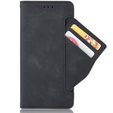 Θήκη με πτερύγιο για Sony Xperia 1 IV, Card Slot, μαύρη
