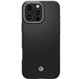 θήκη Spigen για iPhone 16 Pro Max, Enzo Aramid MagSafe, carbon μαύρη + γυαλί 9H tempered glass