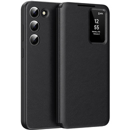 Αναδιπλούμενη θήκη για Samsung Galaxy S22+ Plus, Smart View Wallet, μαύρη