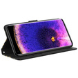 Θήκη με πτερύγιο για Oppo A17, Wallet, Butterflies χρυσή
