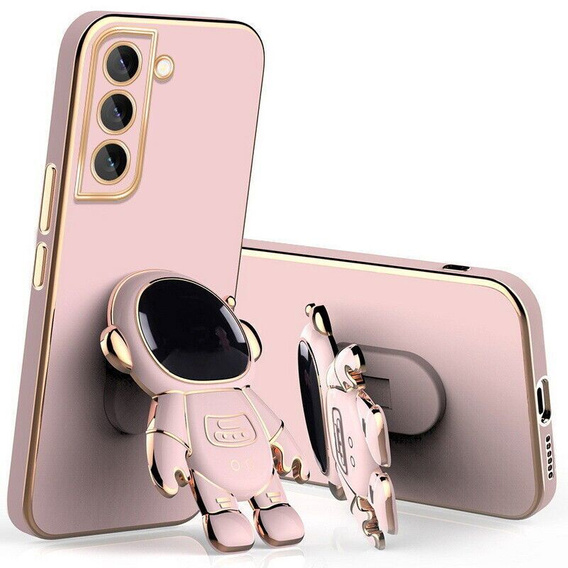 Θήκη για Samsung Galaxy S22 5G, Astronaut, ροζ