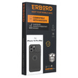 Θήκη για iPhone 15 Pro Max, ERBORD MagProtect Slide Camera, μαύρη