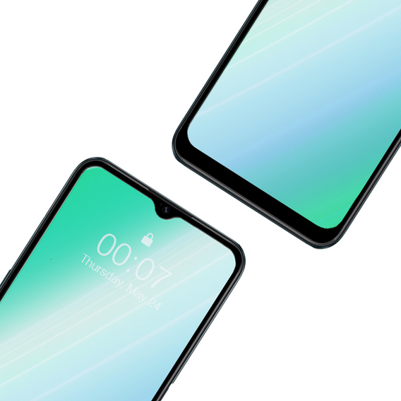 2x Μετριασμένο γυαλί για Realme C31, ERBORD 3D πλήρης οθόνη