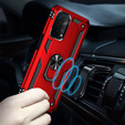 θωρακισμένη θήκη για OPPO A54 5G/A74 5G/A93 5G, Nox Case Ring, κόκκινη